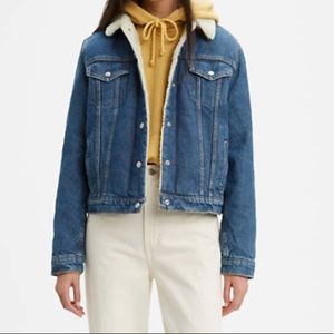 LEVIS DENIM SHERPA JACKET